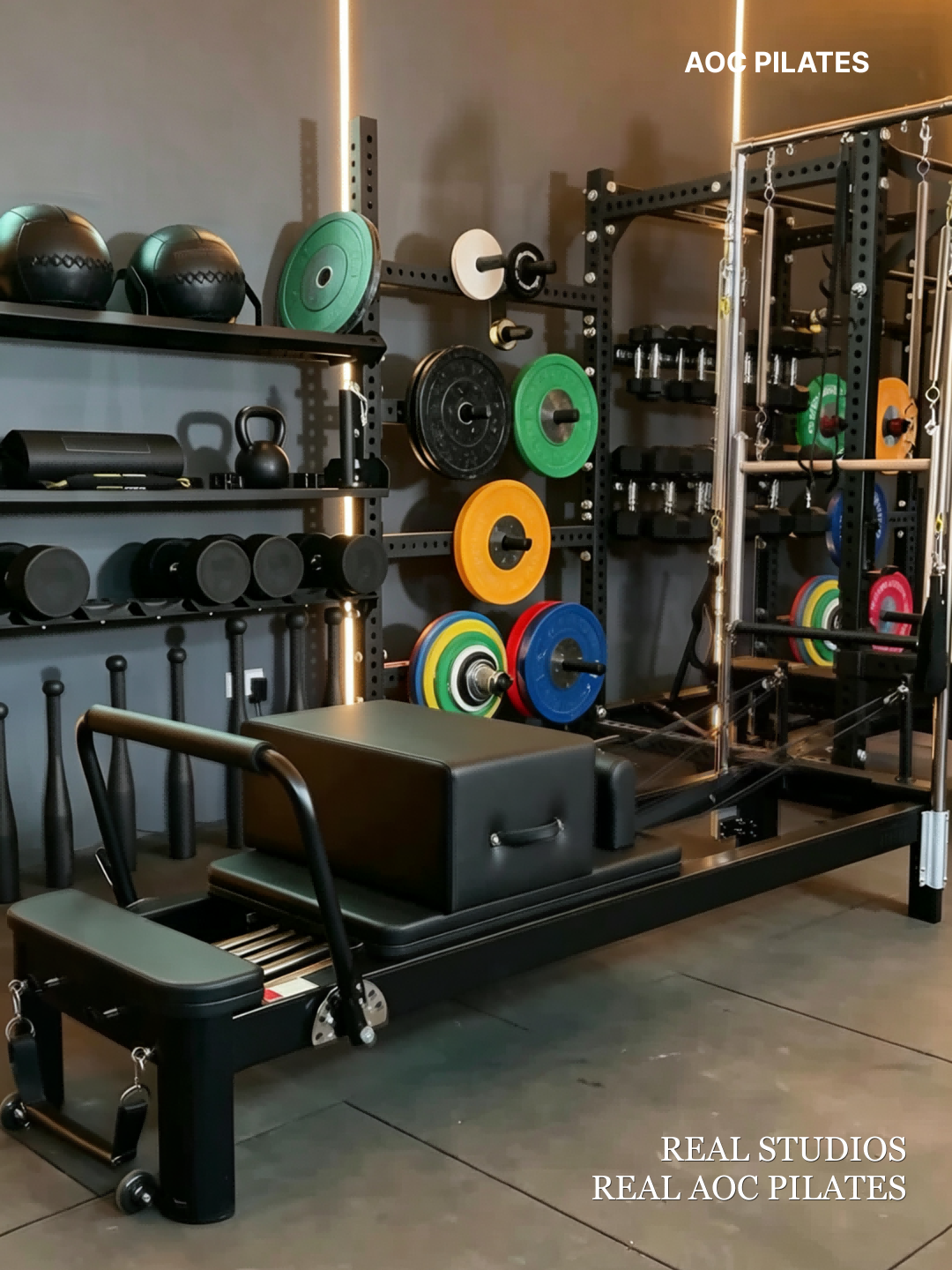 AOC-PL019G Pilates Studio – On-Site Photos