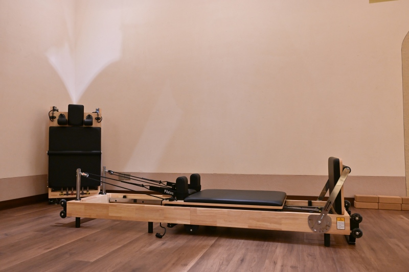 Oak folding Pilates reformers.jpg Oak folding Pilates reformers.jpg